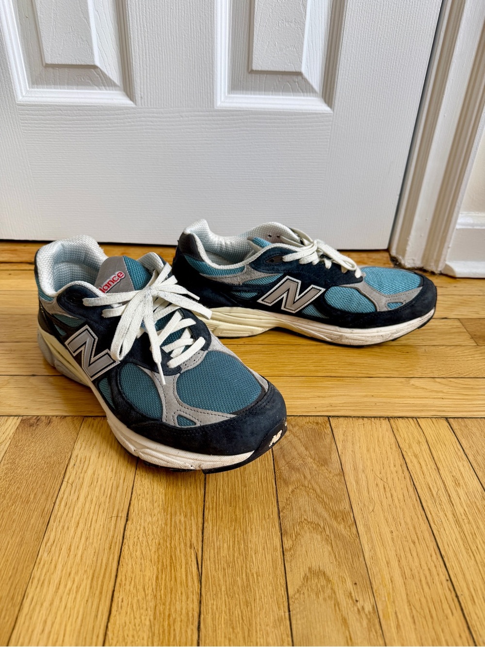 New Balance Teddy Santis x 990v3 made in USA NAVY men’s 12 - Picture 5 of 11